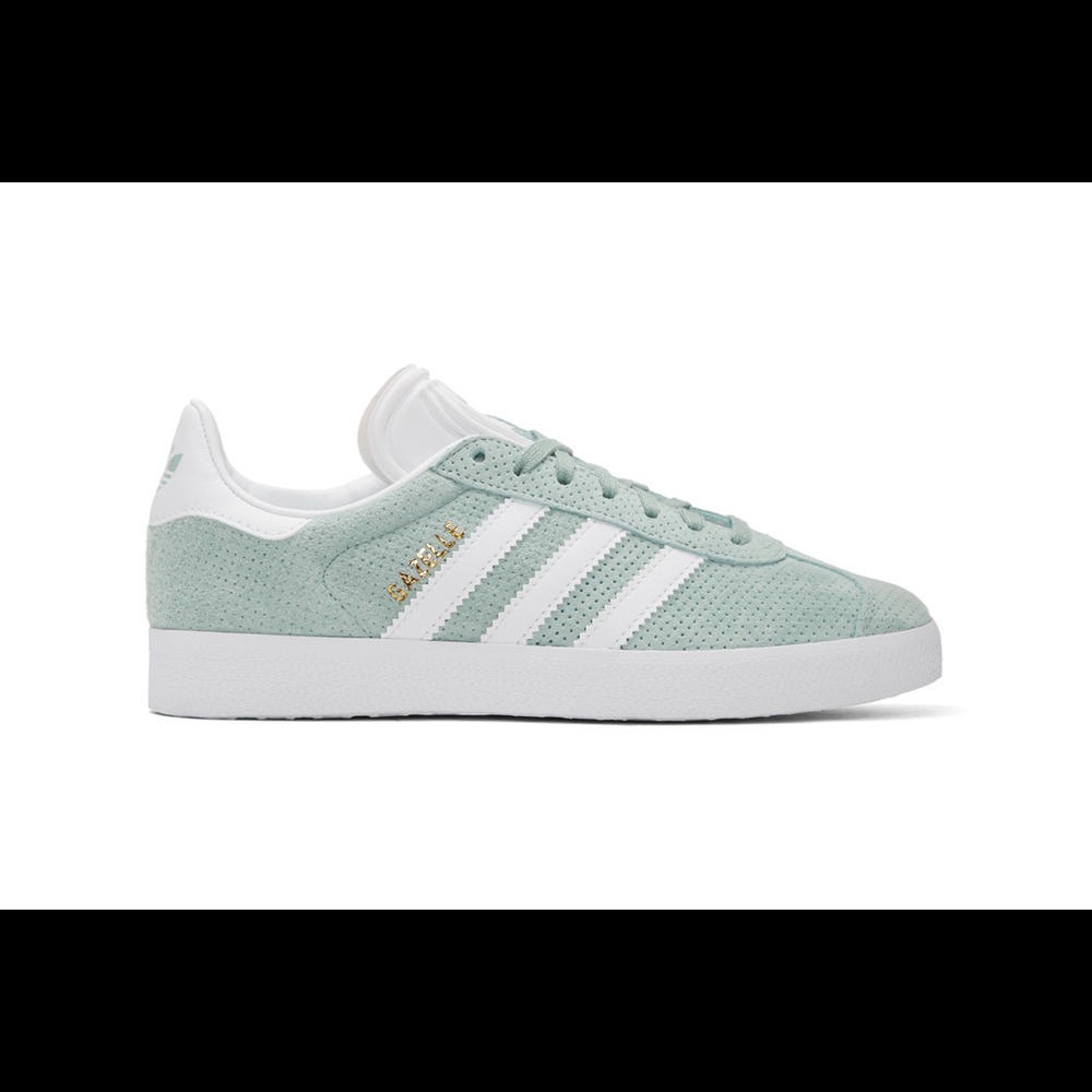 adidas wmn 8.5 Gazelle TactileGreen perforated NWT